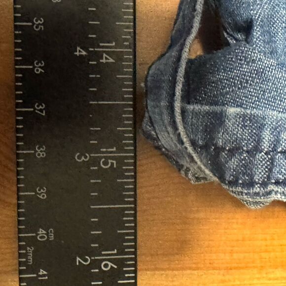 Lane Bryant Capri Jeans Size 14 High-Rise Blue Stretch Denim 18" Inseam - Picture 14 of 15